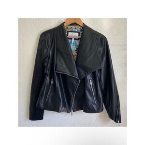 BCBGeneration Faux Leather Moto Jacket